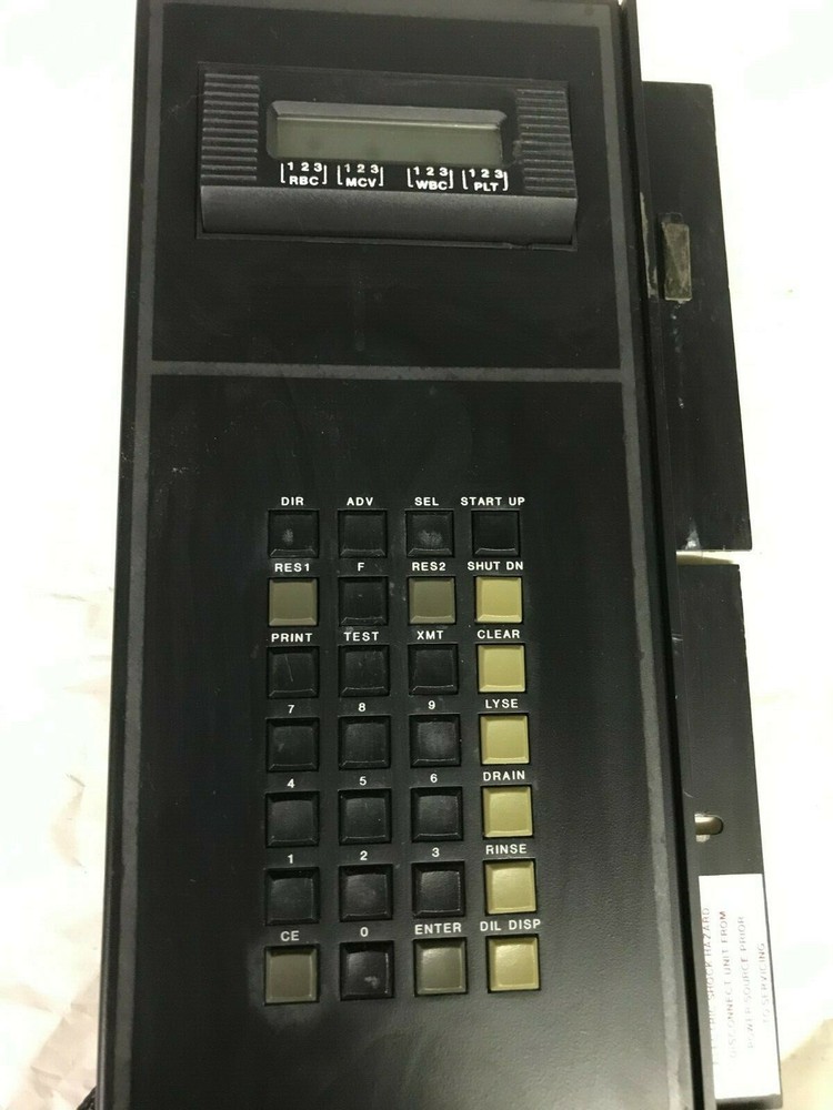 Control Panel w/ Display Part for Beckman Coulter JT