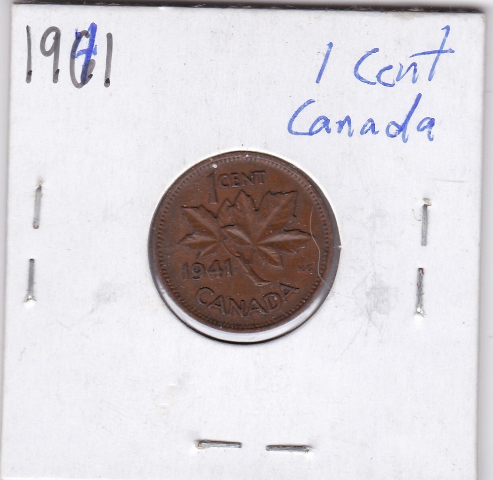 1941 Canada 1 Cent