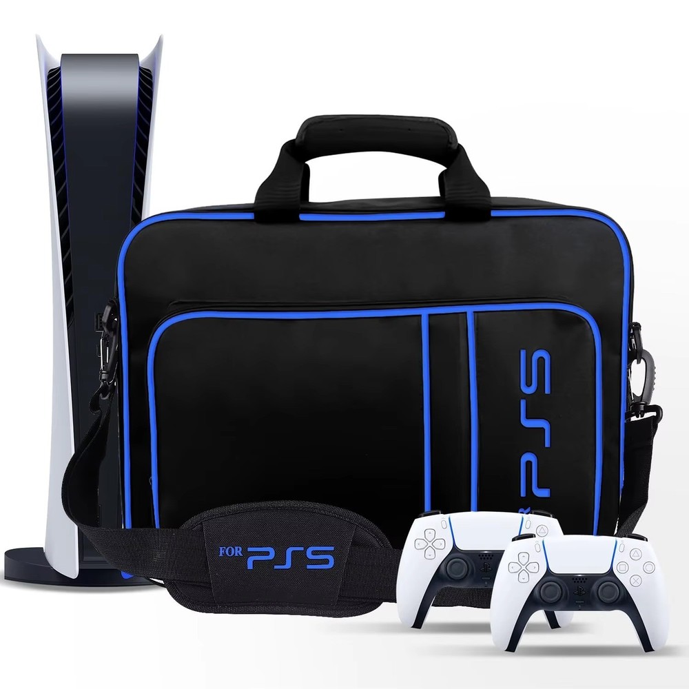 Travel Carry Case for PS5 Console & Controllers