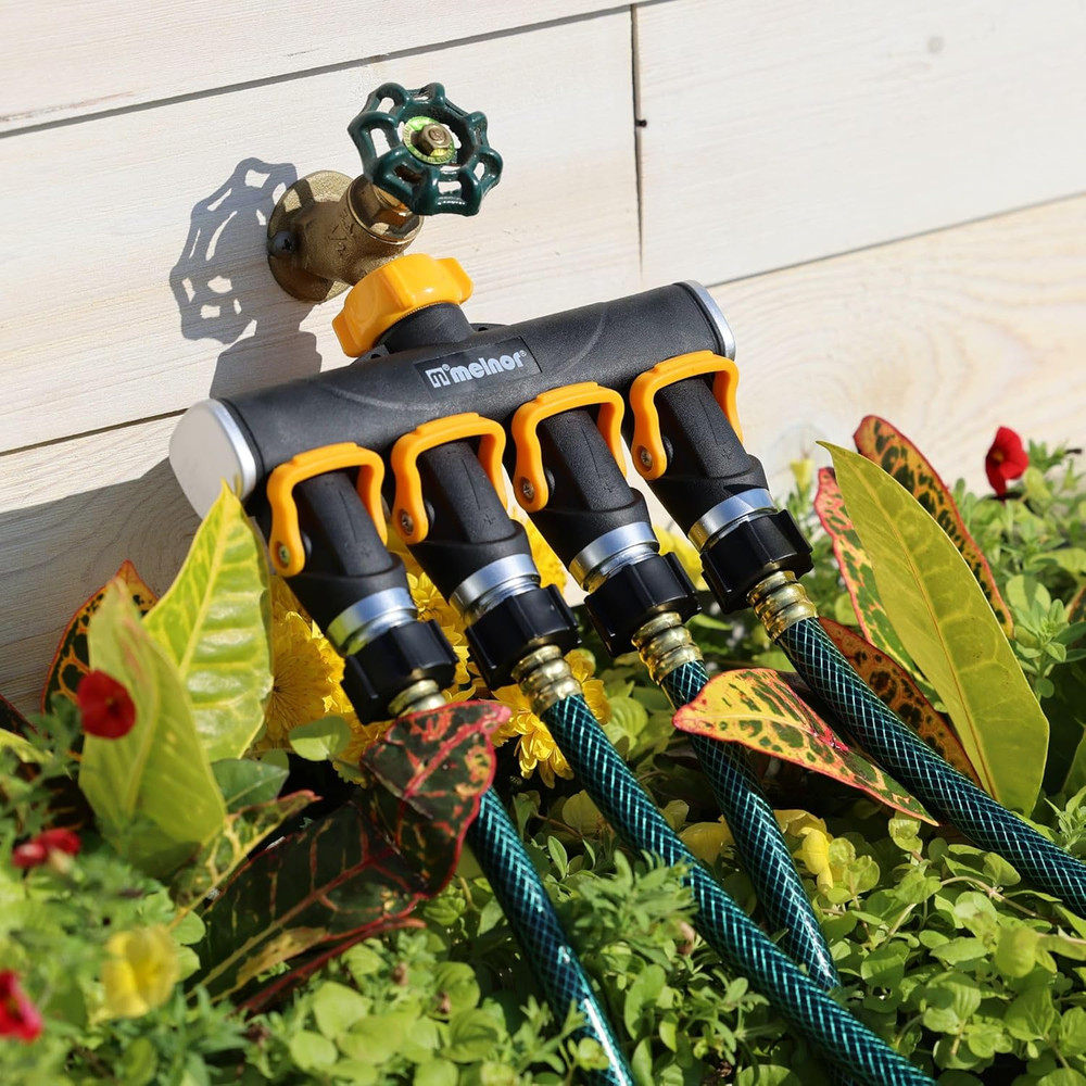 4 Way Lever Flow through Valve Connector Bundle