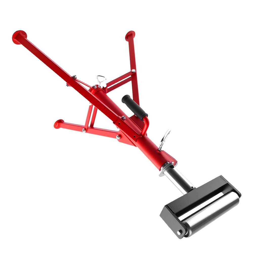 Adjustable Roller Support Stand 2500lbs 27.6-52in Height Steel Workshop Tool