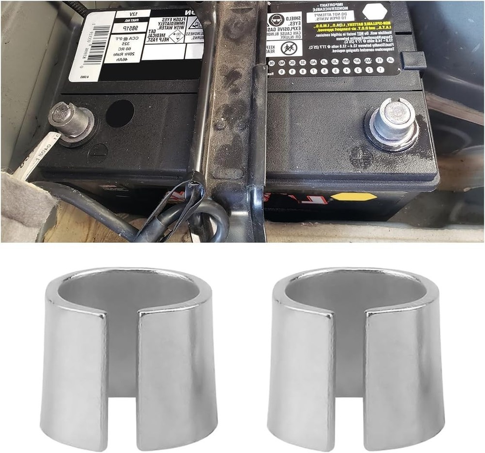 Car Battery Post Shims, Universal Adapter Sleeves for Safe Electrical Connection