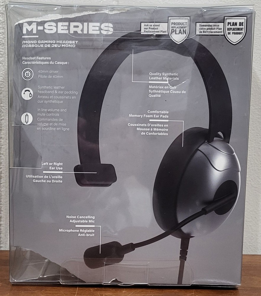 Atrix  M-Series Mono Gaming Headset Multiple Platform Usage