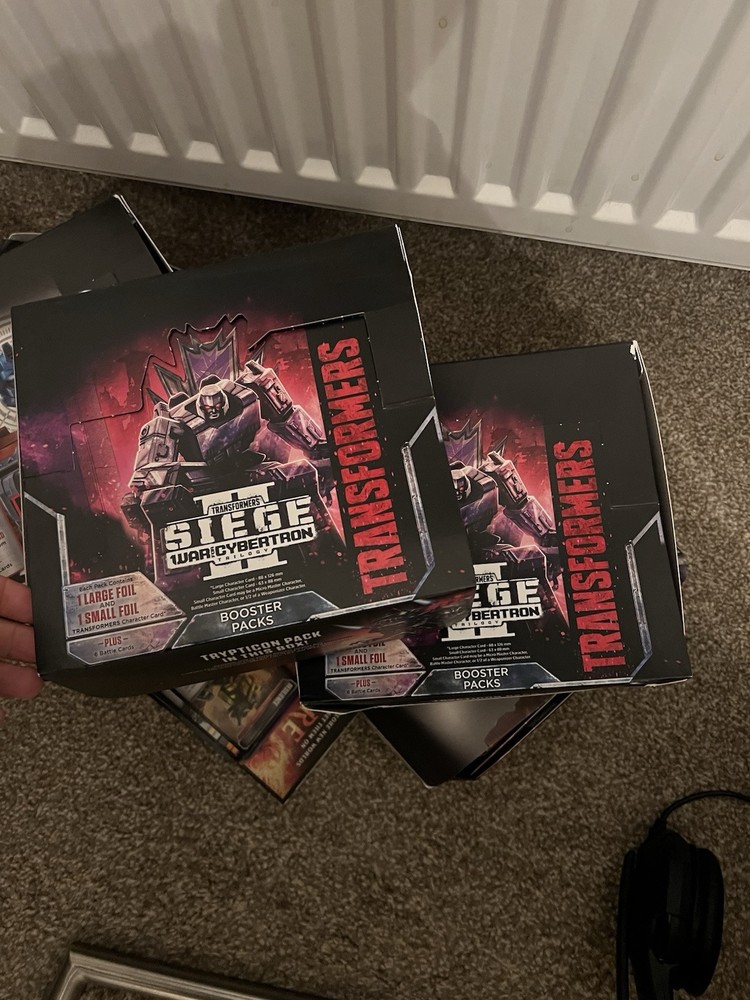 Transformers Tcg Siege 2 Booster Packs