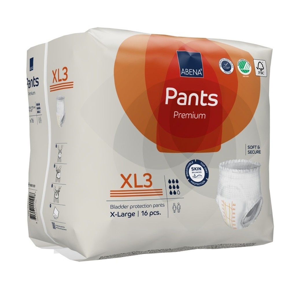 Abena Disposable Underwear X-Large 96 Ct