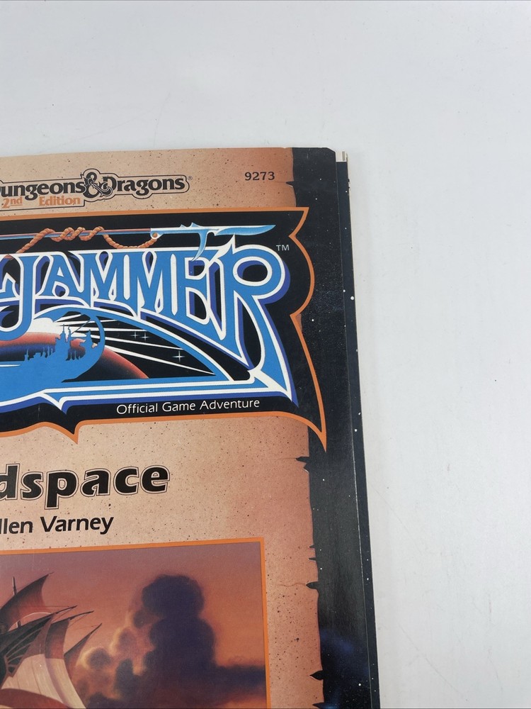 Advanced Dungeons & Dragons Spelljammer w/ Map Adventure Module AD&D