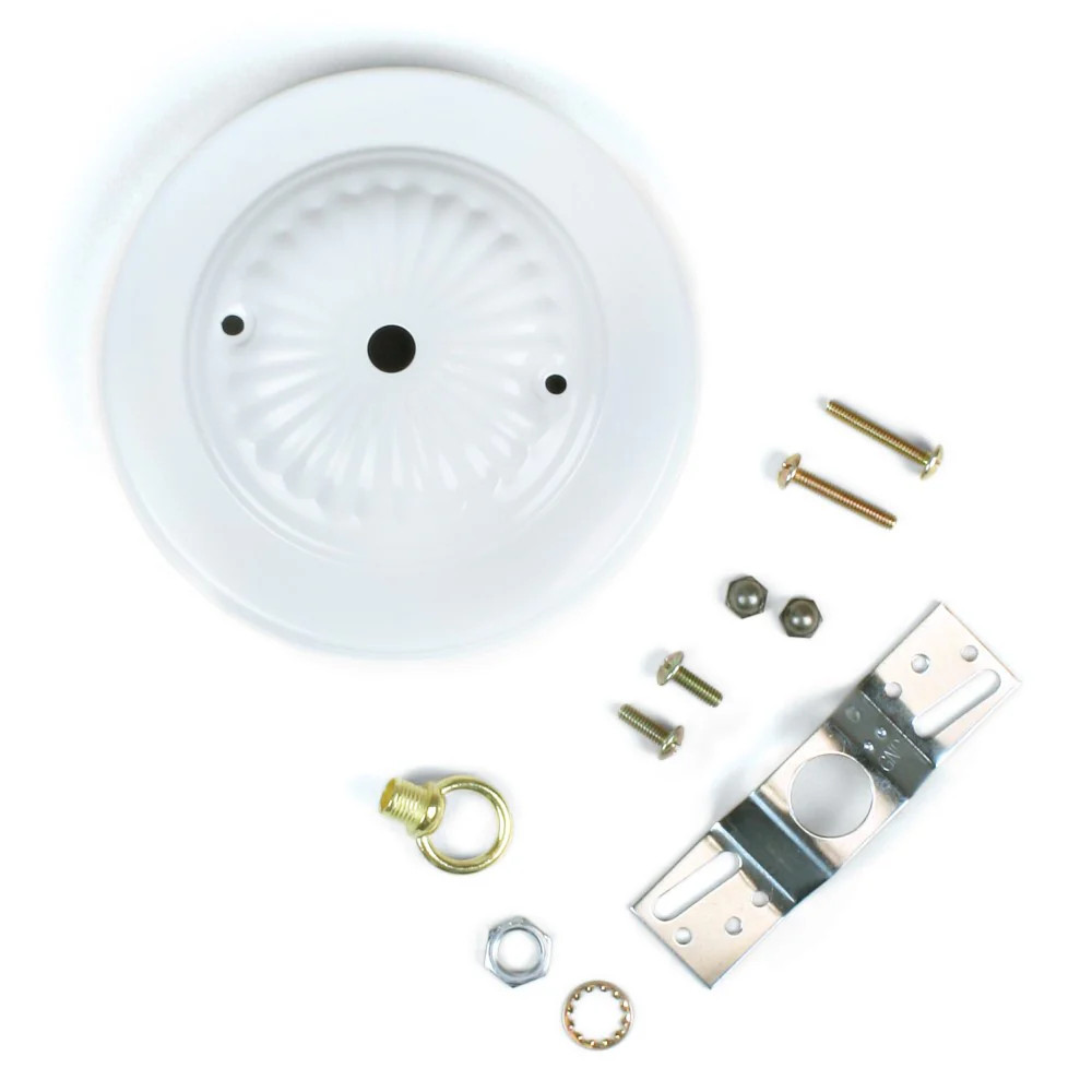 Hy-Ko™ 5" White Lamp Canopy Kit (1 pc.)