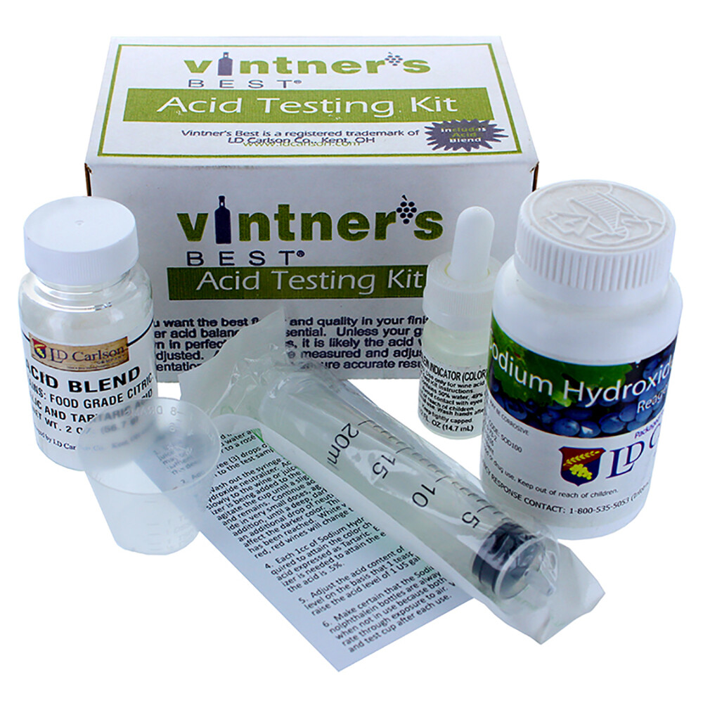 Acid Test Kit - Vintner's Best