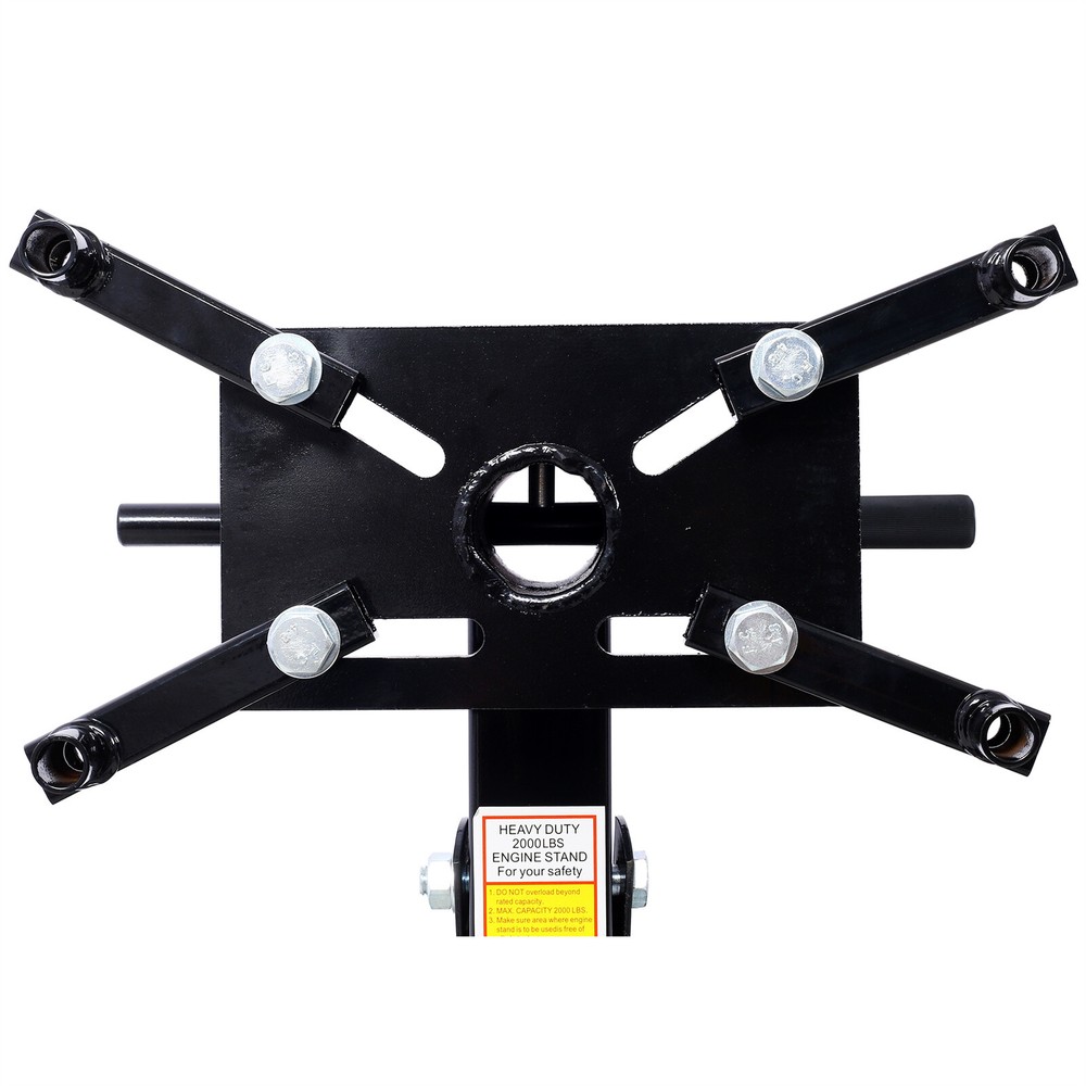 Foldable Engine Stand 2000LBS Capacity 360° Rotating Adjustable Steel Hoist