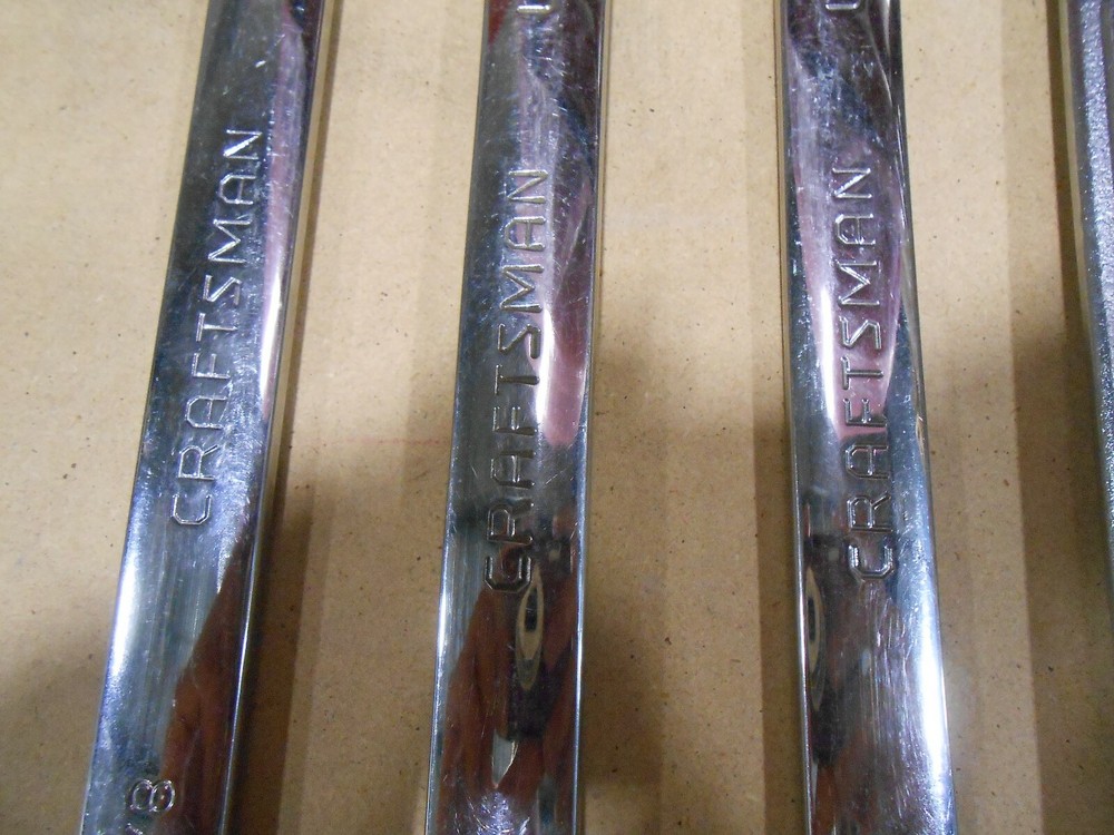 MIXED 7 PC. COMBINATION WRENCH SET ALL 7/8"
