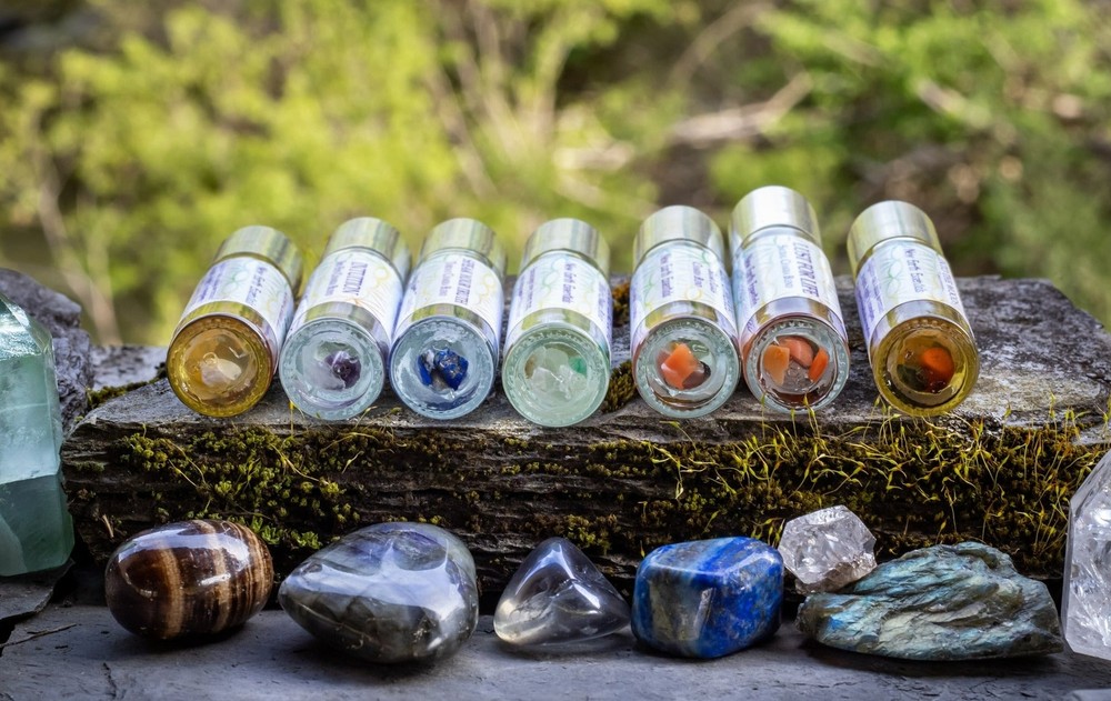 Spiritual Aromatherapy - 7 Chakra Essential Oil Set
