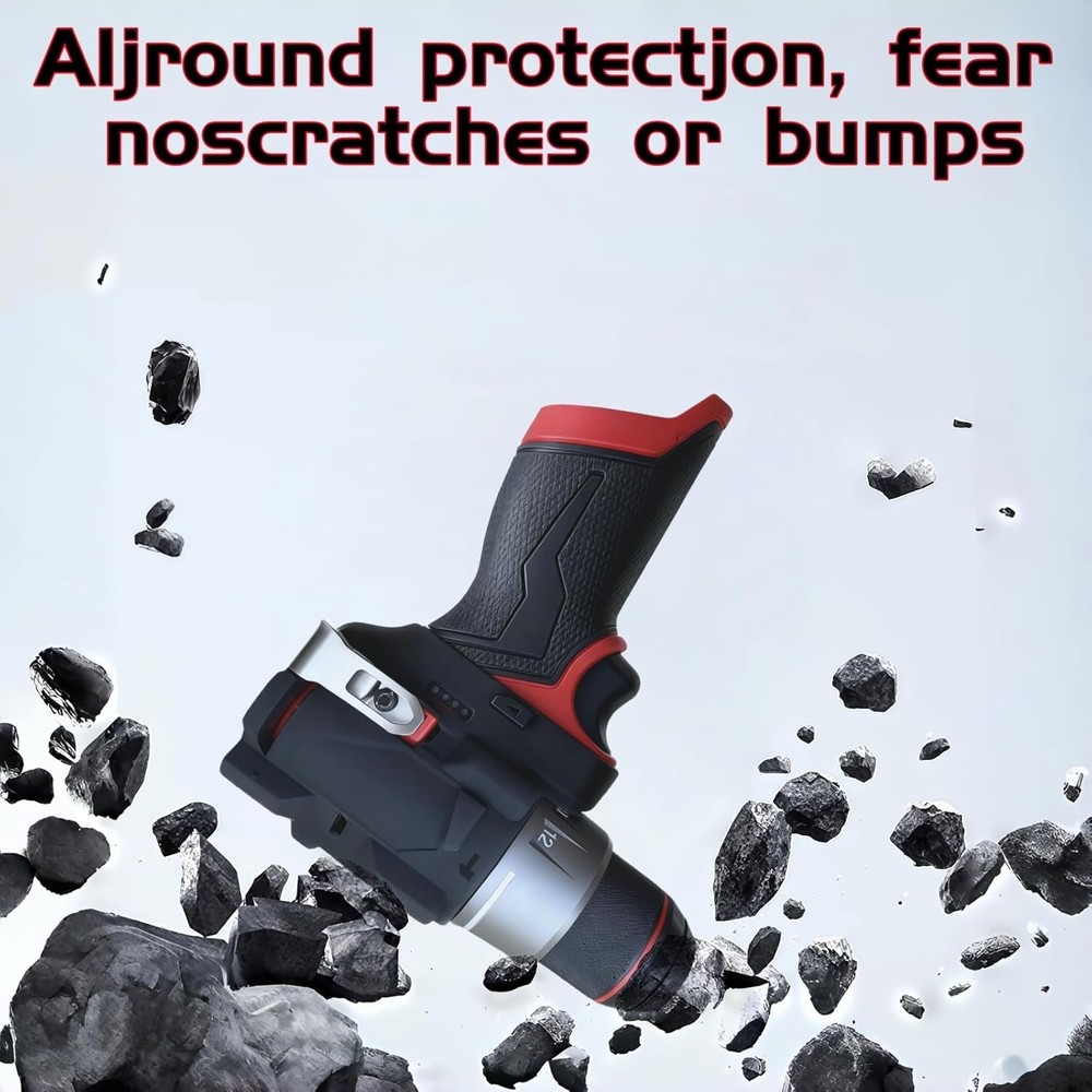 Durable Rubber Protective Boot for M12 FUEL 1/2" Hammer Drill, Easy Fit & Access