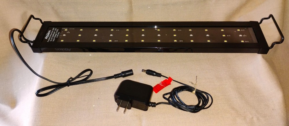 Aqueon Optibright LED Light 18-24" White/Red, Blue Modes