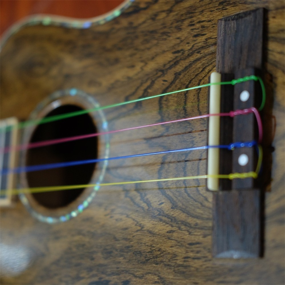 Ukulele Strings Set Nylon String Colourful Ukulele Replacement Accessories