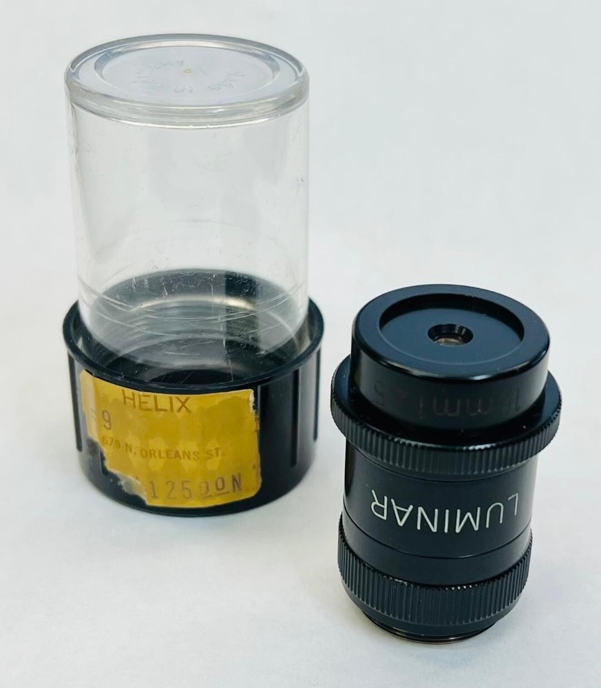 Zeiss 16mm Luminar 1:2.5 Microscope Objective Lens