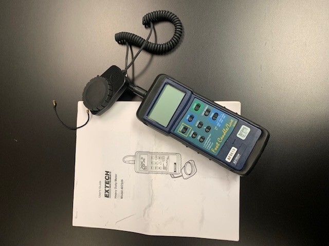 EXTECH Heavy Duty Light Meter Model 407026 pre-owned, excellent condition