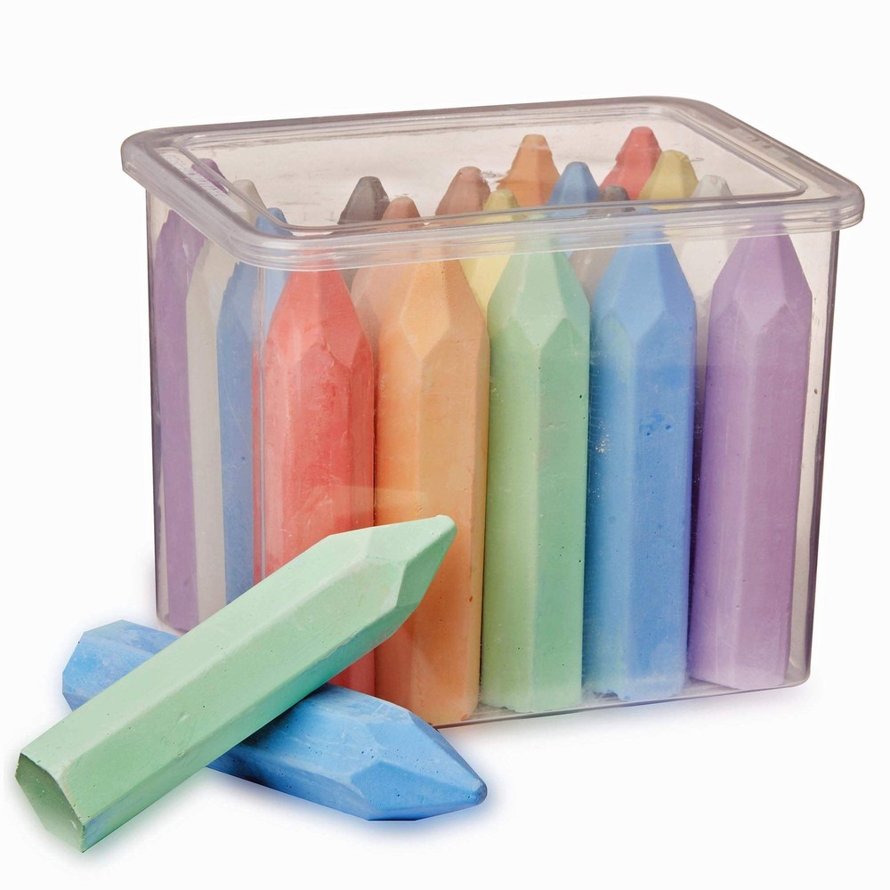 Play Day Sidewalk Chalk, 20 Pieces