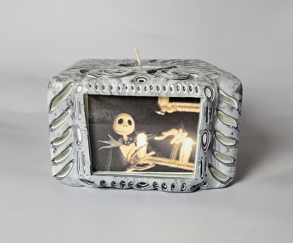 Jack Skellington Handcrafted Candle