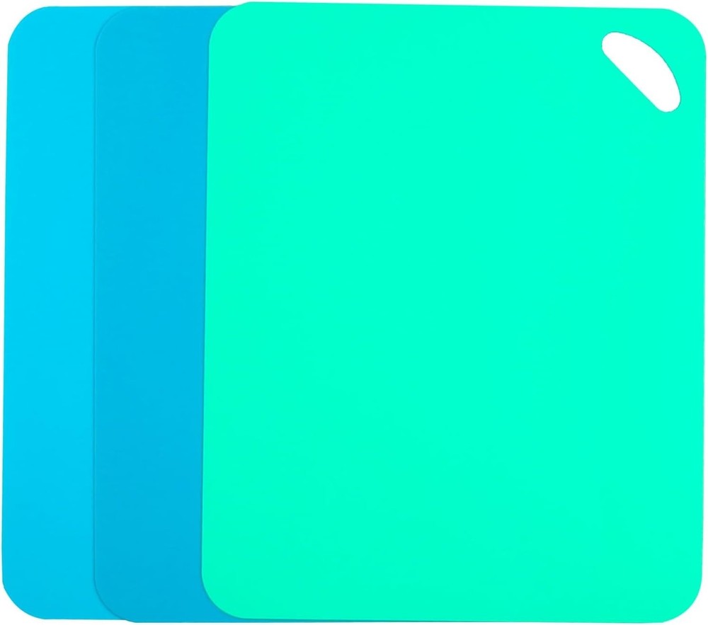 Lightweight & Dishwasher Safe Flexible Cutting Mats – Kitchen Essentials Set