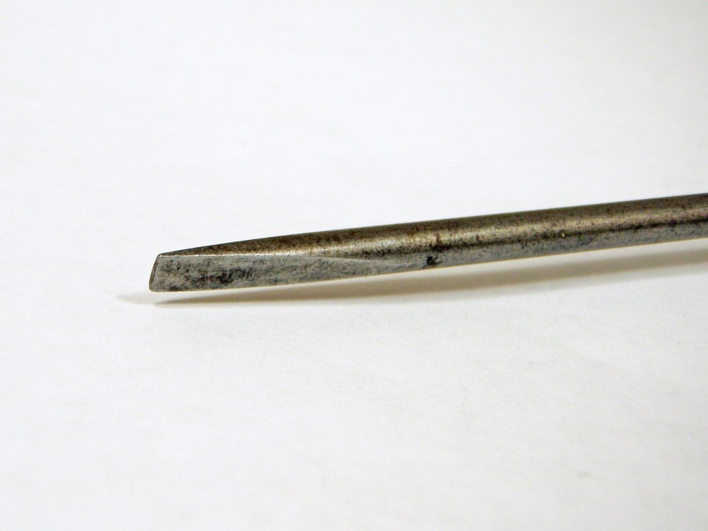 STANLEY Bell System Flat Blade Screwdriver KS6854 Yellow Plastic Handle GUC