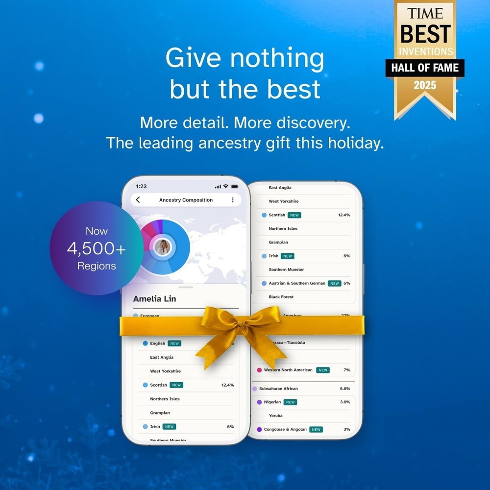 Comprehensive DNA Testing Kit - Discover Origins, Relatives & Ethnicities