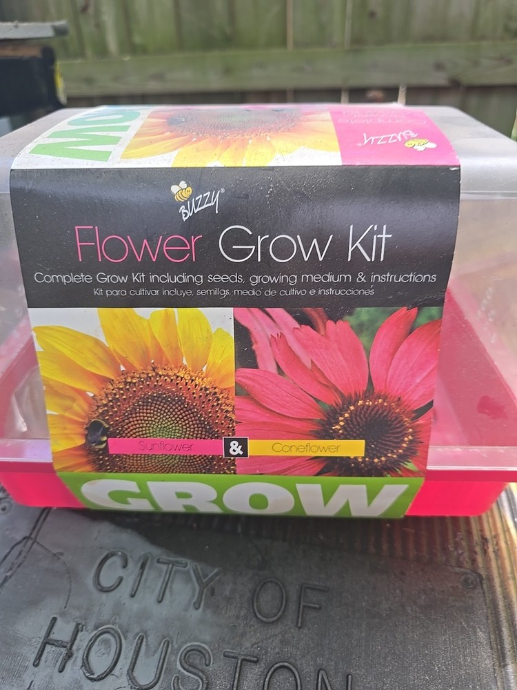 Buzzy ~ Sunflower & Coneflower Growing Kit