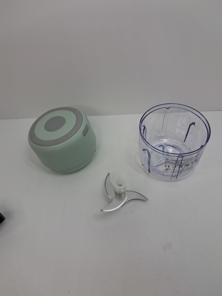 Mini Food Processor Rechargeable 250mL+100mL Chopper