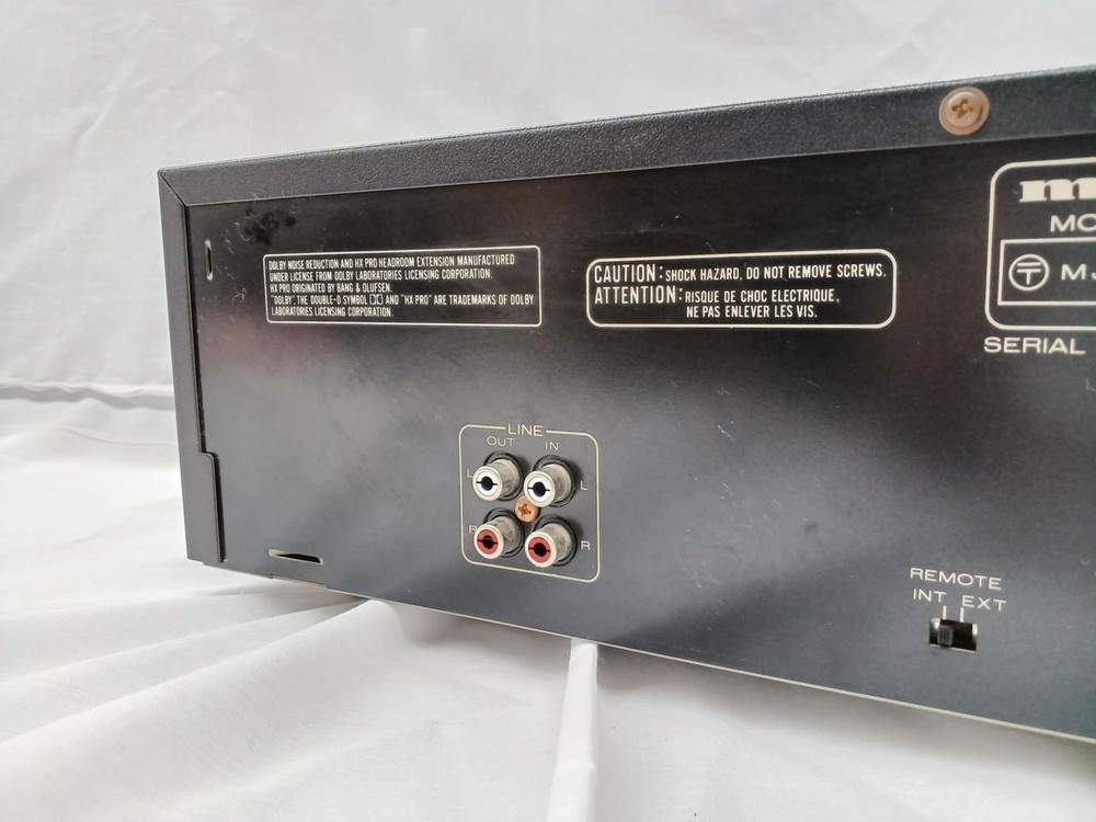 MARANTZ Cassette Deck Sd-62 Used