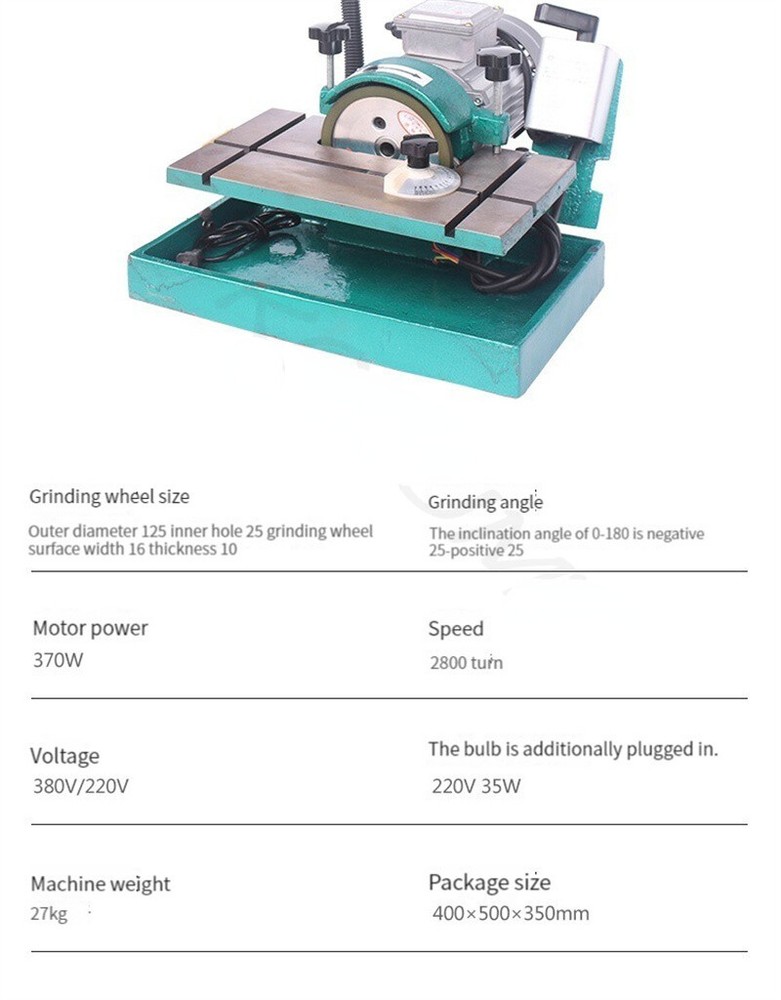 Precision Turning Tool Grinding Machine Milling Cutter Grinding Machine