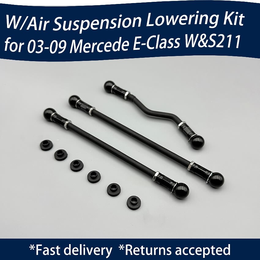 💥for MERCEDES E CLASS E500 E55 E63 W211 Airmatic LOWERING KIT LINKAGES LINKS