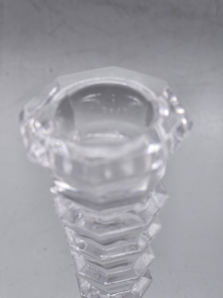 Mikasa Candlestick Crystal Holder 5.5"
