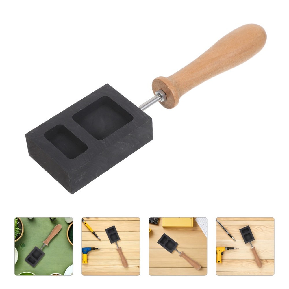 Ingot Molds for Silver Gold Melting Tools Aluminum Smelter Casting