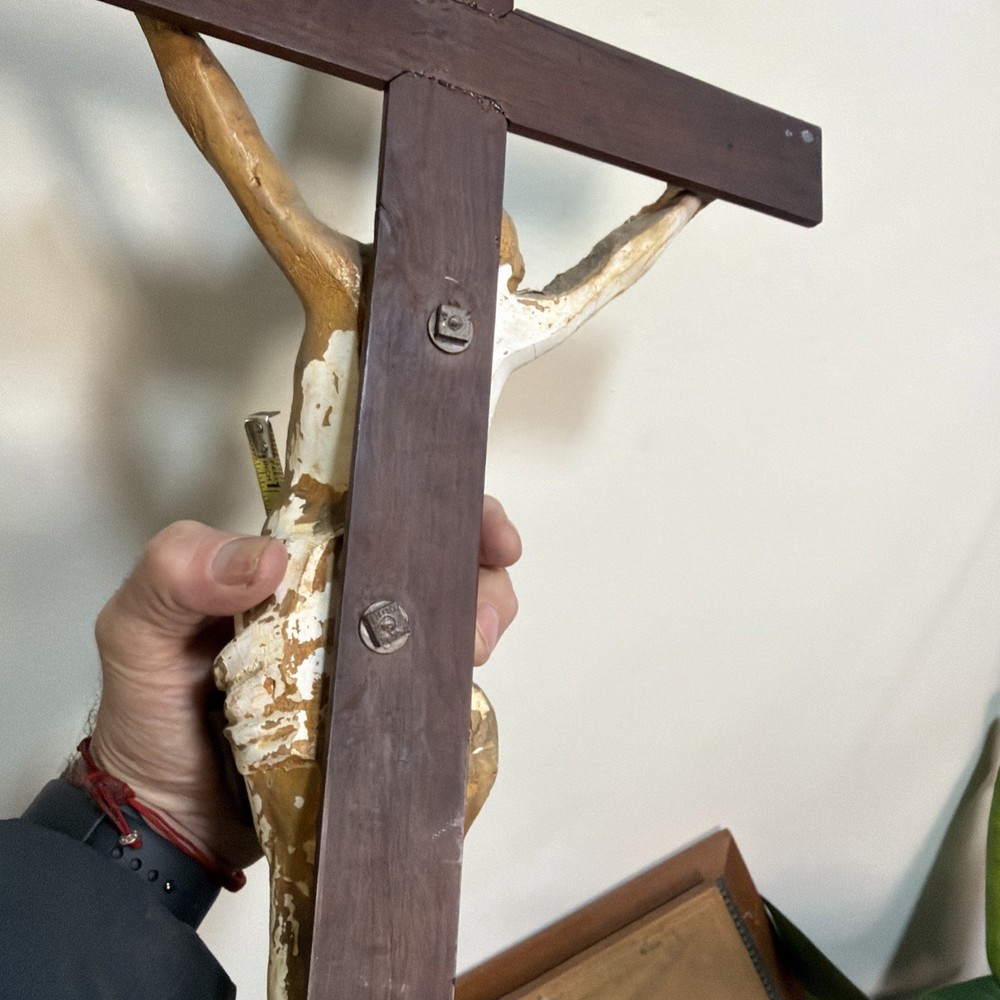 Antique Cross 27” X 13”