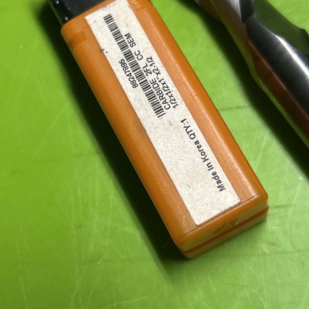 Hertel Solid Carbide 1/2” Square Endmill 88247895 (G15)
