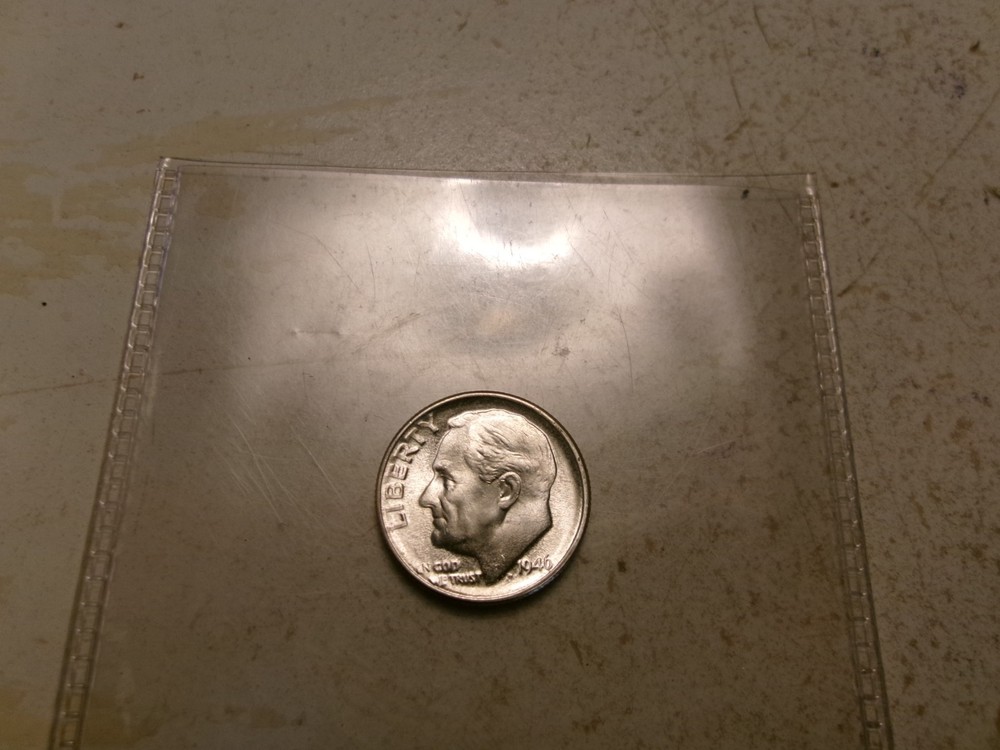 1946-D roosevelt dime (I)
