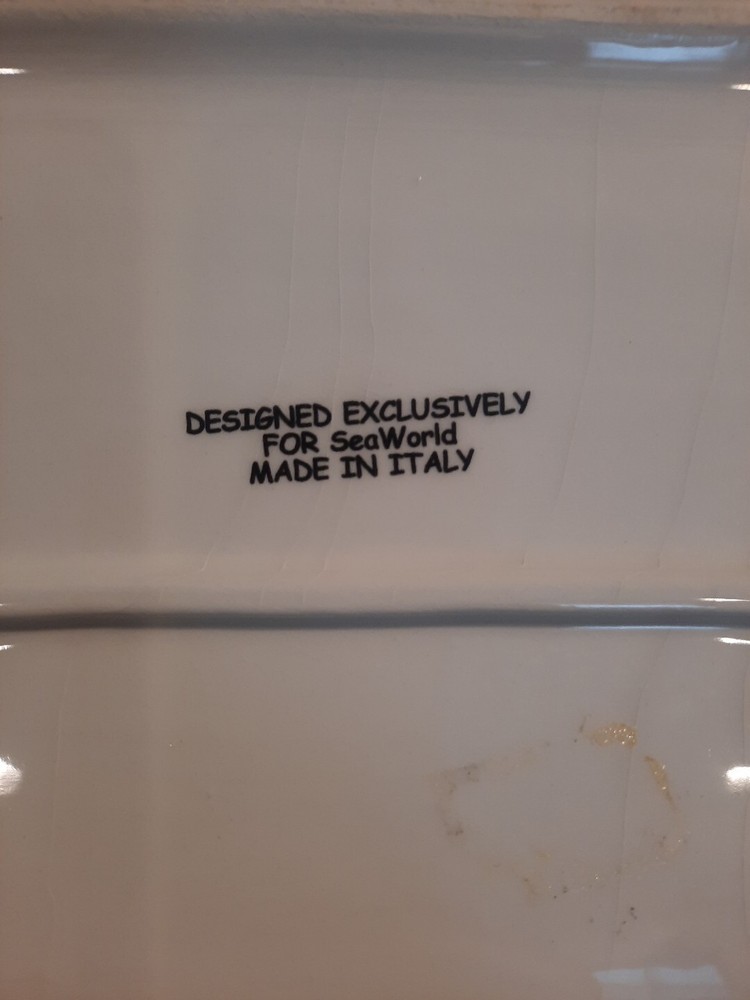 SeaWorld Oval Serving Platter Dish - 15"