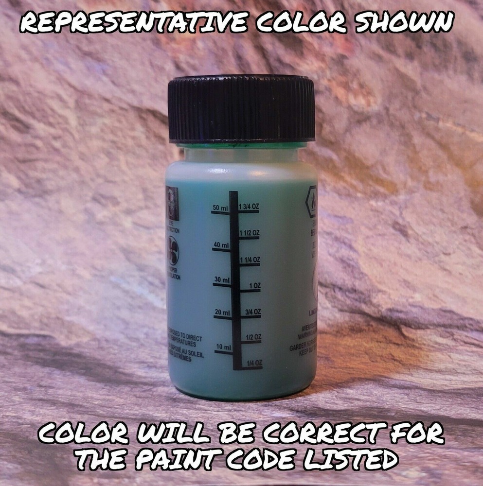 Touch Up Paint for GM vehicles with paint code WA9539, Medium Green.