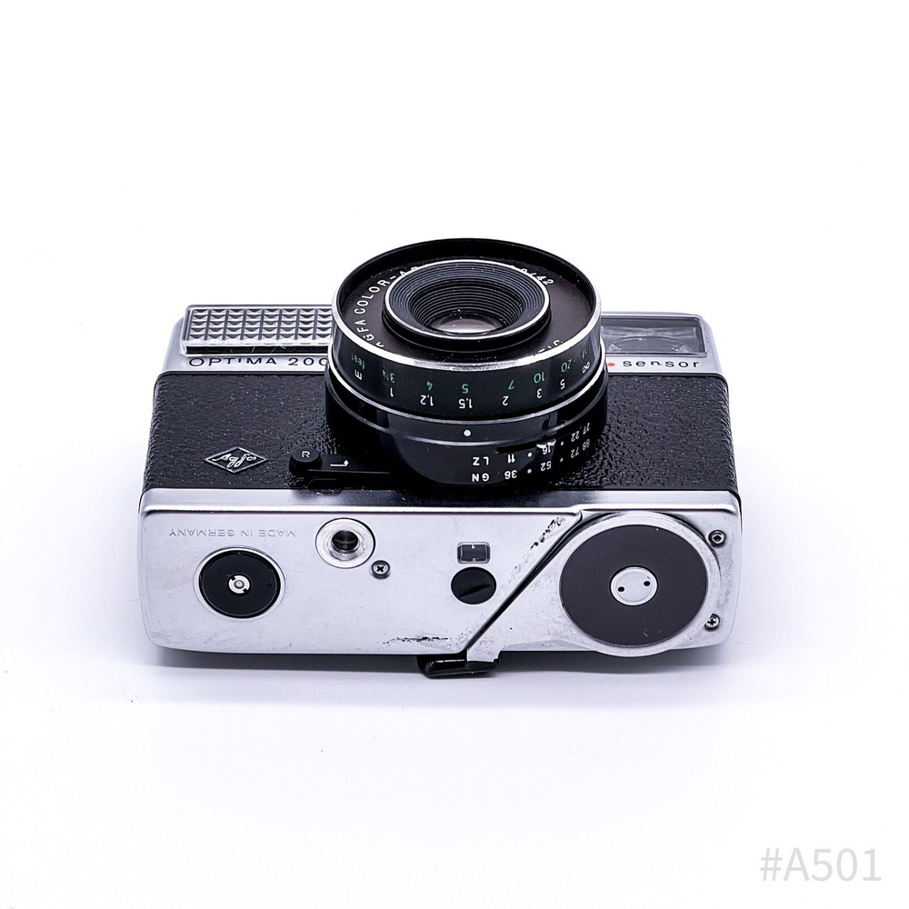 Agfa Optima 200 Sensor Camera Viewfinder Camera Color-Apotar Paratic 1:2.8/42