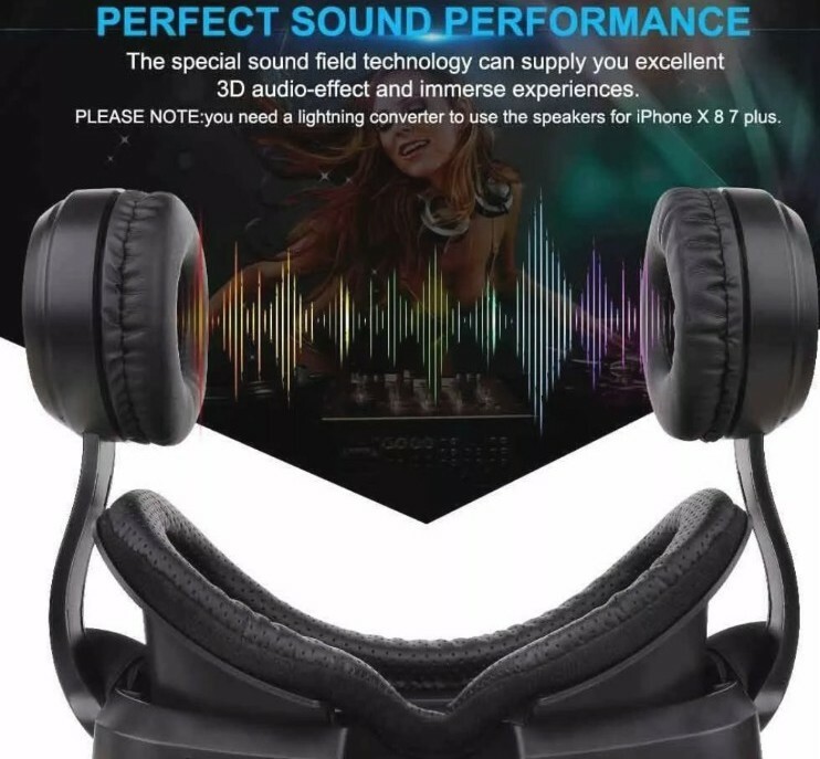 3D VR Headset Glasses Virtual Reality Fits 4.7"- 6.0" DisplayPhones + Controller