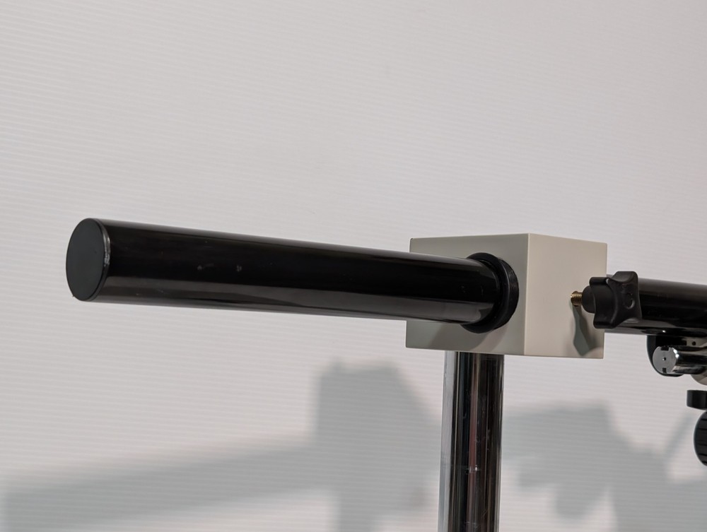 SPI Stereo Microscope with Adjustable Boom Stand and Base, Preowned, As Shown