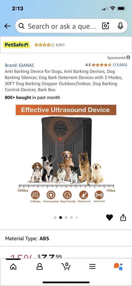 Anti bark Device For Dogs
