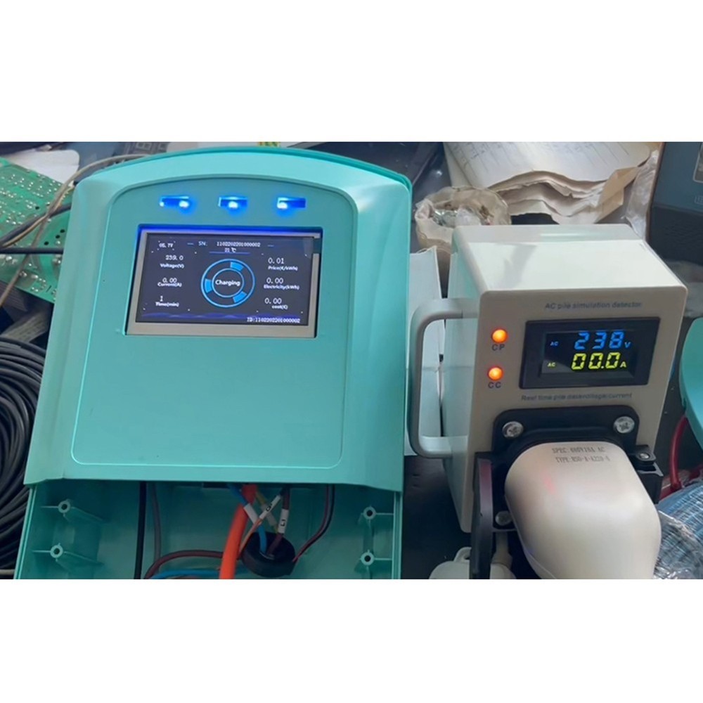 AC Charging Pile Simulation Tester for Electric Vehicle Charging Socket Testing