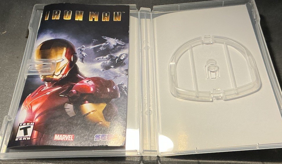Marvel Iron Man (Sony PSP) ~ Case & Manual ~J863