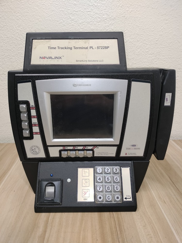 SmartLinx PL-5522SP Calculating Time Clock