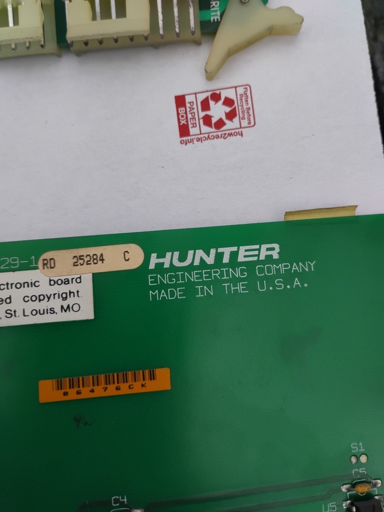 5- Hunter Engineering Control Board G111 Alignment machine Only PARTS