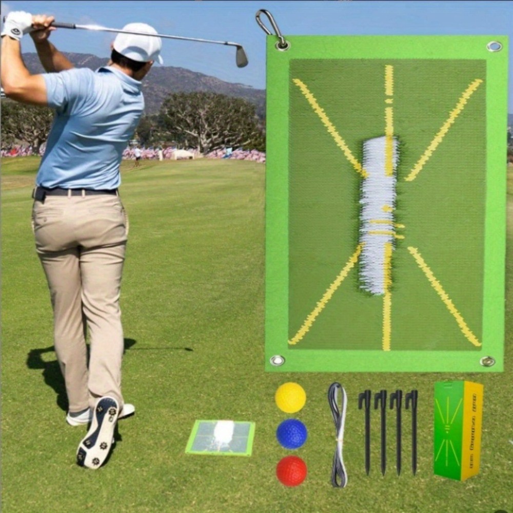 Golf Batting Mat Instant Feedback Swing Path Practice Mat ADAPTS Practice Mat