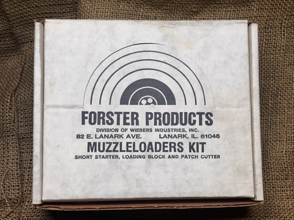 Forster Products Muzzleloader Kit 50 Caliber / 65G