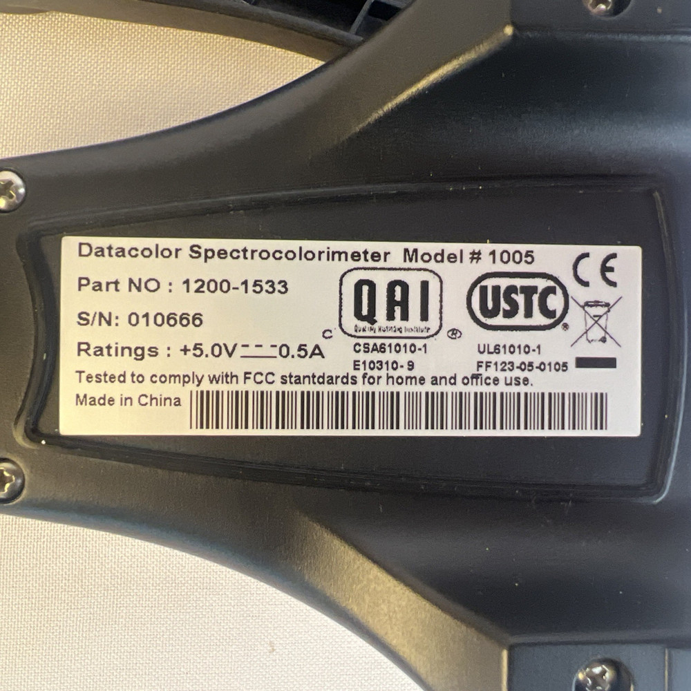 ColorVision PrintFIX PRO (Win/Mac) Disc & datacolor Spectrocolorimeter Mod 1005