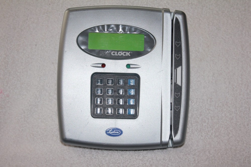 Lathem PC400 PayClock Time Clock 22sep #C