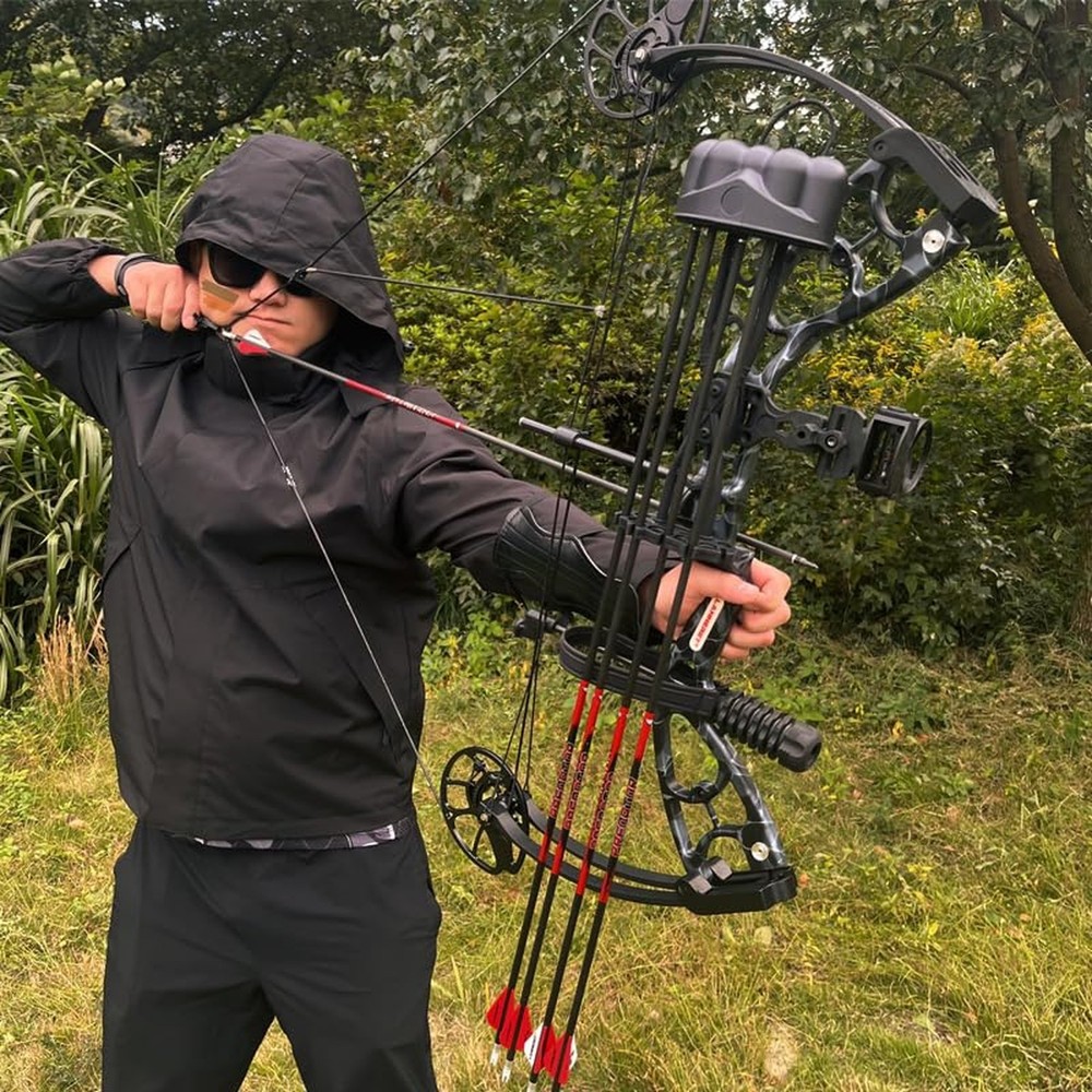 Lanneret Compound Bow and Archery Sets - Right Hand Archery Compound Bows 30-...